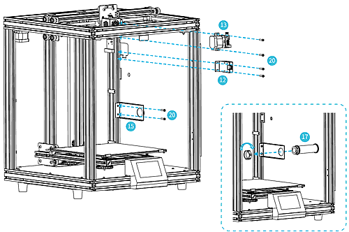 sborka 3d printera 6 1