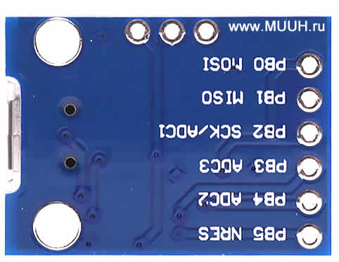 ATtiny85 Digispark Arduino IIC, I2C с USB 