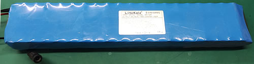 Аккумулятор LiitoKala E-bike-battery 48В 10Ач 18650 3350мАч 13S3P