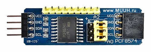 PCF8574 I2C расширитель портов ввода/вывода Arduino