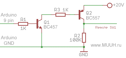 ШИМ на 24В с Arduino силовая нагрузка 
