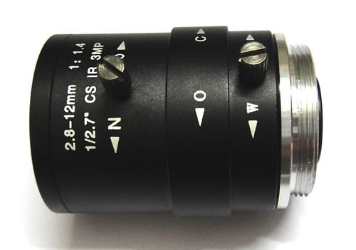 Объектив для промышленной камеры 2,8-12мм HD 3MP CCTV ручной зум 