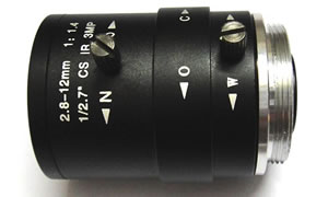 Объектив для промышленной камеры 2,8-12мм HD 3MP CCTV ручной зум 