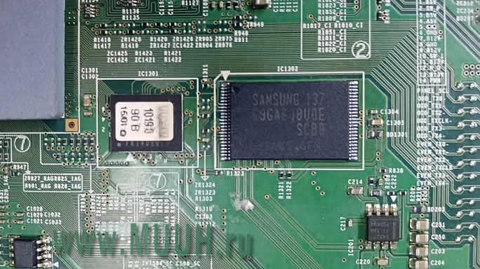 K9GAG08U0E Nand память Samsung для ремонта телевизоров Прошитая