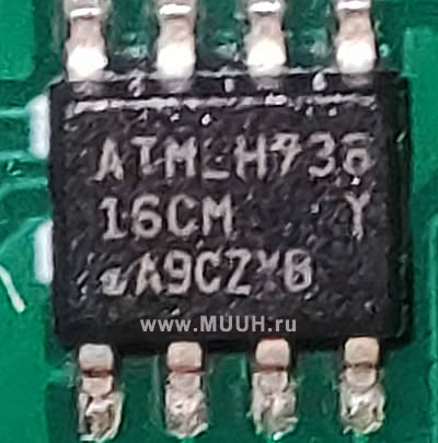 ATMLH736 EEPROM datasheet Чем прошить AT24C02B Где применяется