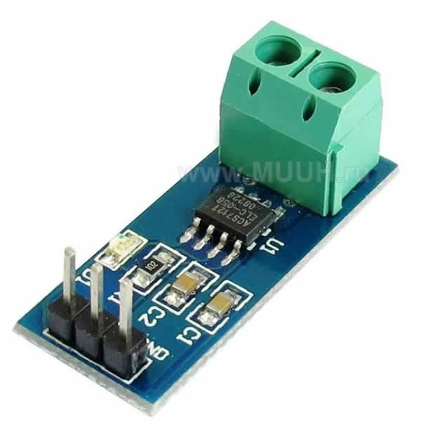 ACS712 30А амперметр, модуль датчика тока на эффекте Холла для Arduino