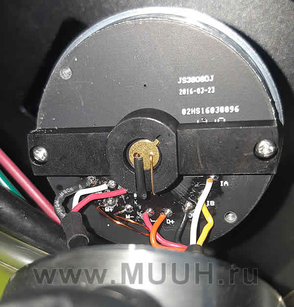 Гальвомотор JS3808DJ гальваносканатора Sino-Galvo SG8230 