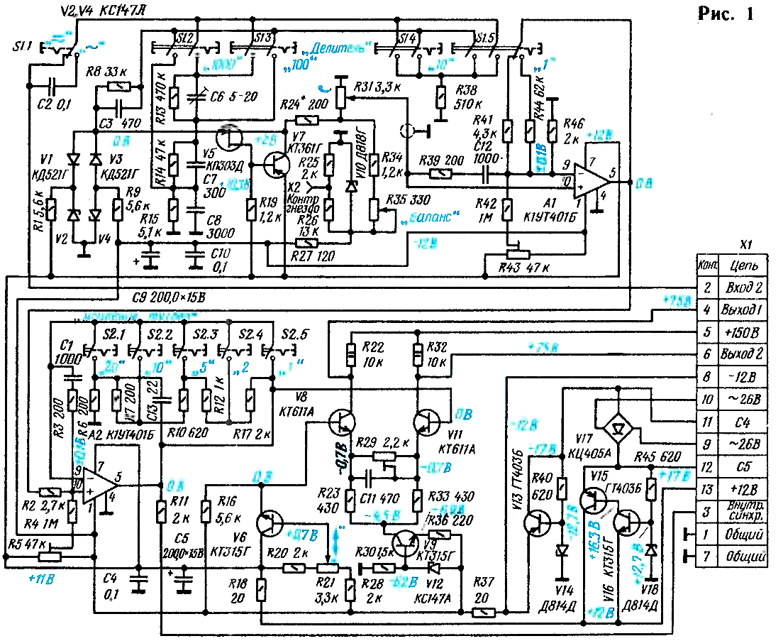 oscillograf n313 radio 4 1978 ris1
