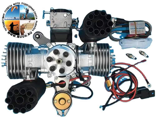 Мотор DLE-170 парамотора
