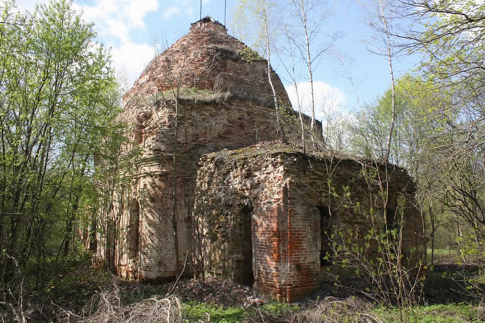 Алтухово деревня Церковь Воскресения Словущего Тульская область