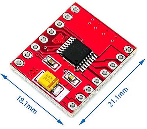 DRV8833 TB6612 Драйвер шагового двигателя или регулятор оборотов коллекторного